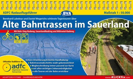 BVA ADFC Radausflugsführer "Alte Bahntrassen im Sauerland"